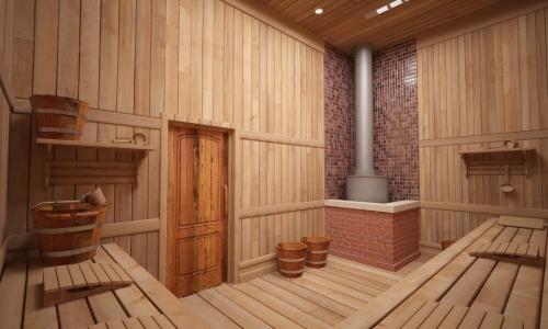 Самая простая баня своими руками. Брус, каркас, арболит