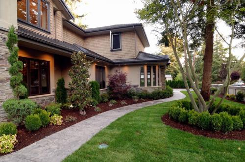 Идеи ландшафтного дизайна загородного дома вид сверху. Дизайн-проект ландшафтного дизайна для загородного дома