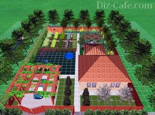 Плодовые деревья на участке. Классический плодовый сад 10