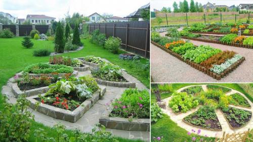 Из каких подручных материалов можно сделать клумбу для цветов. Виды