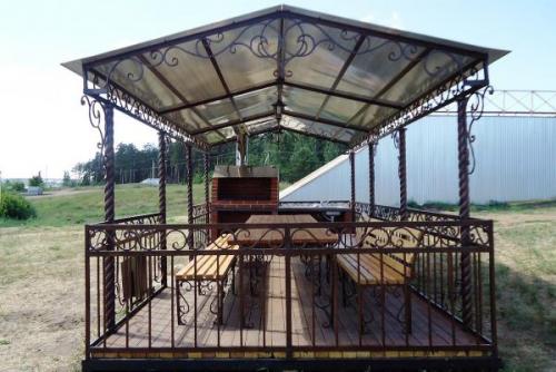 Кованые беседки эскизы. Характеристики