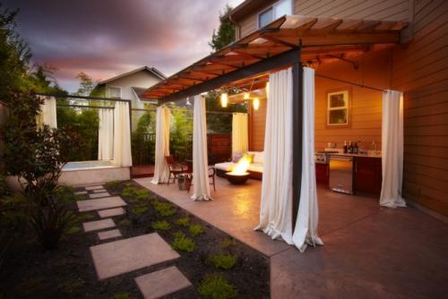 Красивые веранды в частных домах из поликарбоната. Различные проекты веранд из поликарбоната