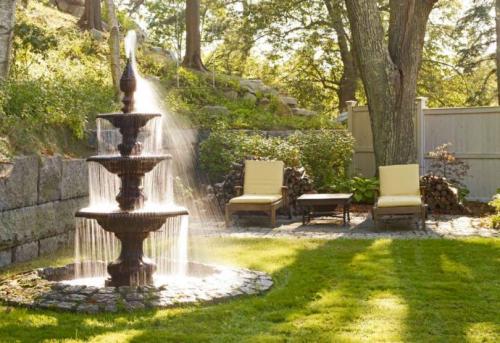 Фонтан на улице. Садовые фонтаны — пошаговая инструкция, конструирования, декорирования дачного фонтана! (фото и видео)