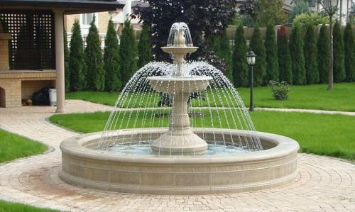 Фонтан на даче. Садовые фонтаны для сада и дачи