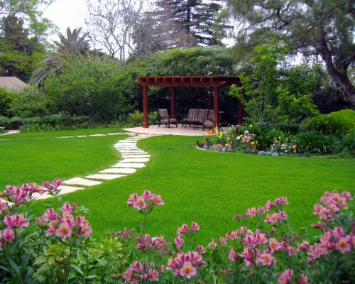 Озеленение дачного участка своими руками. Озеленение участка – идеи по обустройству территории и варианты современного ландшафтного дизайна