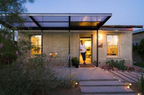 Варианты террасы пристроенные к дому. Терраса 27