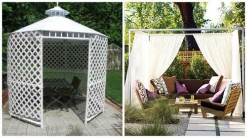 Современная беседка из дерева чертёж. Материалы