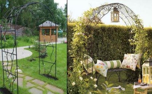 Как обустроить двор частного дома в сельской местности. Чем разграничить зоны в саду