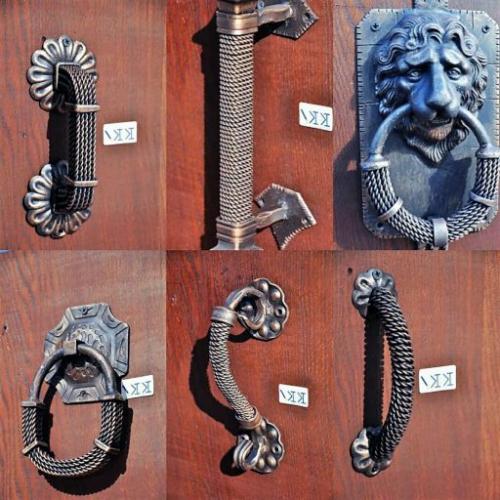 Ручка скоба для калитки. Разновидности запорной фурнитуры