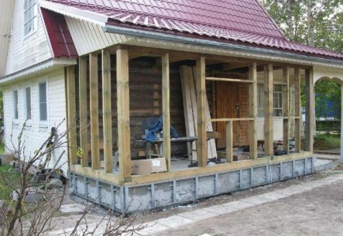 Как обустроить веранду на даче закрытую. Закрытая зимняя веранда пристроенная к дому: все, что нужно знать