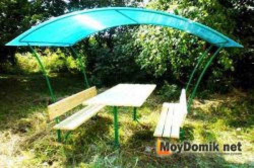 Беседка для дачи кованная. Кованые беседки: разновидности и как сделать беседку своими руками 24