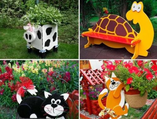 Поделки для сада своими руками все новинки. Новинки поделок для сада из подручных средств с описанием
