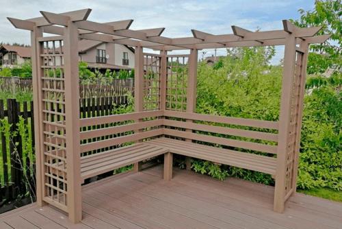 Пергола деревянная для вьющихся растений своими руками. Как сделать деревянную перголу своими руками