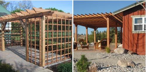 Пергола деревянная для вьющихся растений своими руками. Как сделать деревянную перголу своими руками