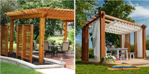 Пергола деревянная для вьющихся растений своими руками. Как сделать деревянную перголу своими руками