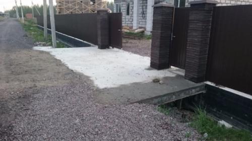 Заезд на участок I 3 варианта обустройства. Въезд на участок под ключ. Въезд на участок через канаву 04