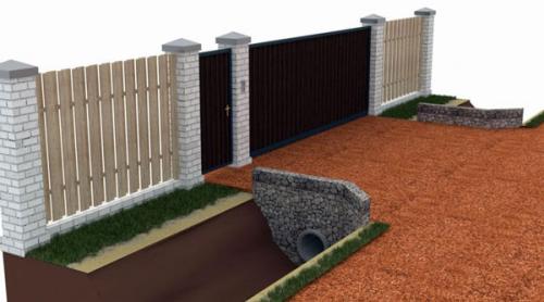 Заезд на участок I 3 варианта обустройства. Въезд на участок под ключ. Въезд на участок через канаву 02