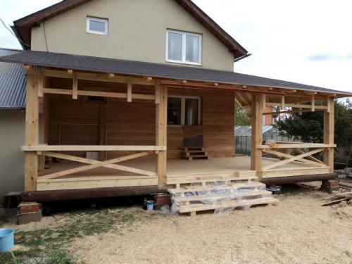 Террасы для дома своими руками. Терраса у дома: планирование, ход работ