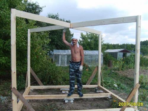 Беседки из бревна. Как определить место строительства