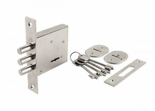 Секретный замок на калитку. Врезные изделия