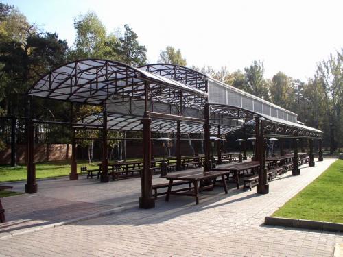 Навес для работы на даче. Капитальные навесы для дачи, созданные на года 01