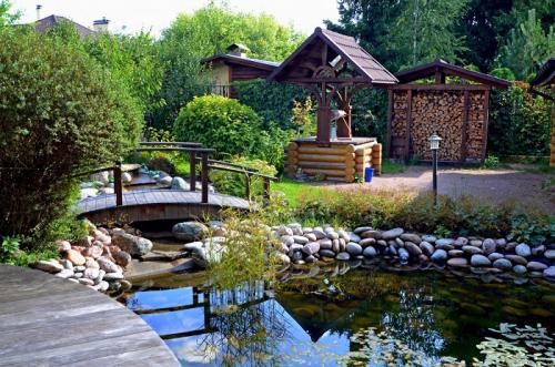 Ландшафт перед домом в современном стиле. Современные ландшафтные стили