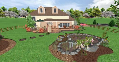 Озеленение дачного участка ландшафтный дизайн. Современный дизайн ландшафта 22