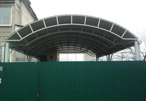 Навес для работы на даче. Капитальные навесы для дачи, созданные на года 02