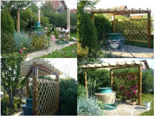 Арка для вьющихся растений своими руками. Садовая арка — советы и инструкции по постройке своими руками (120 фото-идей) 15