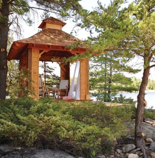Оригинальные беседки из дерева своими руками. Варианты постройки