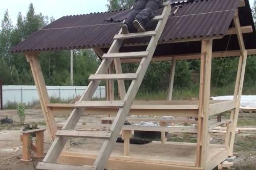 Оригинальные беседки из дерева своими руками. Варианты постройки