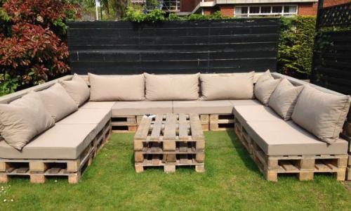 Идеи из паллет для дачи. Мебель из поддонов для дачи