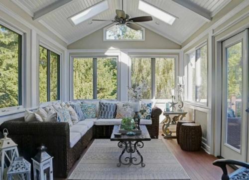 Закрытая терраса. Закрытая зимняя веранда пристроенная к дому: все, что нужно знать