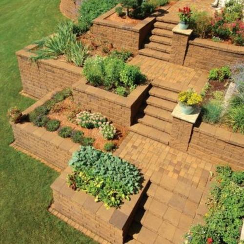 Как сделать клумбу из кирпича своими руками. Клумбы из кирпича своими руками: прямые и угловые варианты оформления клумб (105 фото и видео)