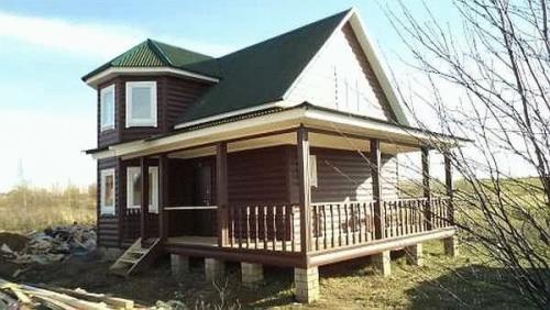 Терраса к дому проекты из металла. Красивые проекты домов с террасой и верандой пристроенной к дому (фото) 35