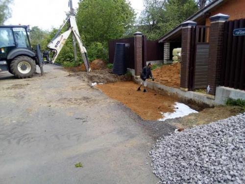 Как сделать въездную площадку на даче. Как сделать въезд на участок: фото схемы создания простых въездов, через дренажную канаву, заезд для машины на даче