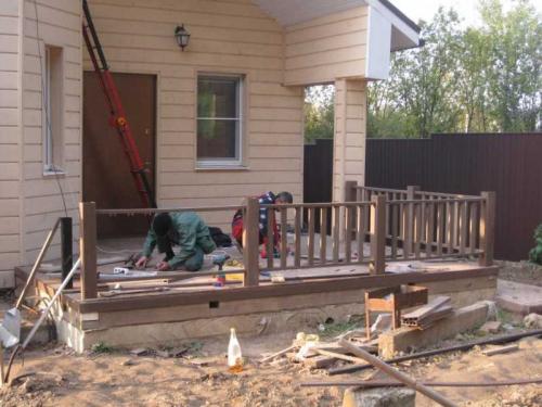 Вход на террасу на даче. Терраса на даче: проектирование, постройка и советы по выбору дизайна (125 фото и видео)