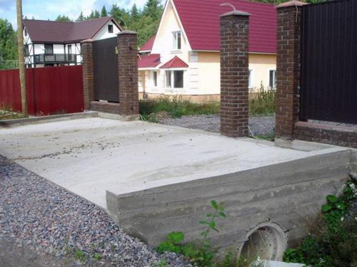 Въезд на участок своими руками. Как сделать въезд на участок — этапы обустройства заезда, а также установление подпорных стенок! (фото и видео)