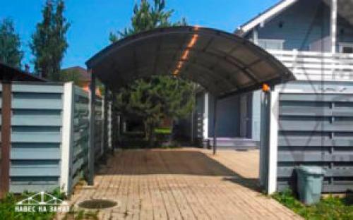 Какие факторы необходимо учитывать при выборе места для закрепления навеса. Этап III: крепим кровельный настил