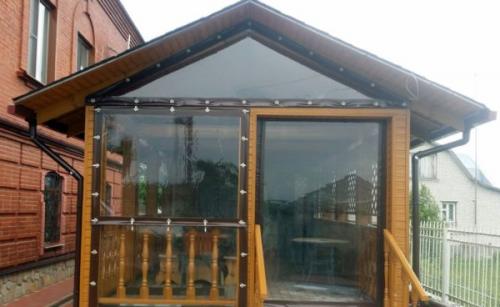 Шторы на улицу для веранды своими руками. Выбор материала