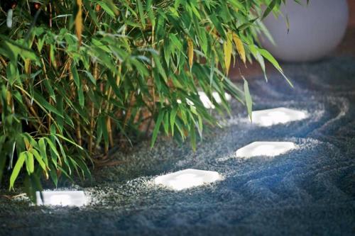 Светящиеся камни для ландшафтного дизайна. Принцип действия светящихся камней