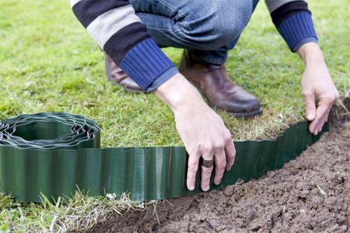 Чем огородить клумбу. Оригинальный заборчик для клумбы, цветника