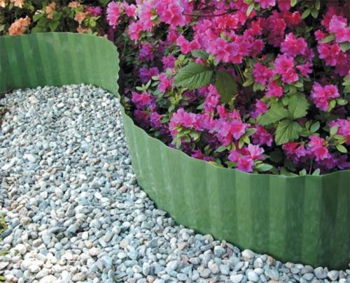 Чем огородить клумбу. Оригинальный заборчик для клумбы, цветника