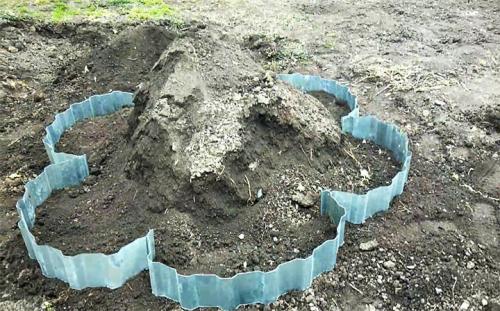 Чем огородить клумбу. Оригинальный заборчик для клумбы, цветника