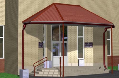 Какие факторы необходимо учитывать при создании крыльца частного дома с навесом. Разновидности навесов