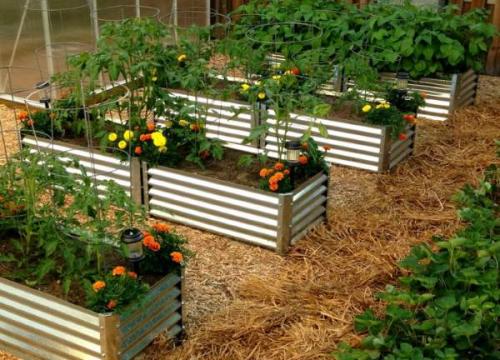 Материалы для грядок на даче. Как сделать ограждение для грядок своими руками 25