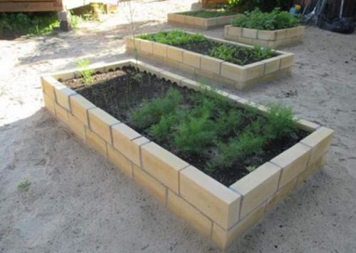 Материалы для грядок на даче. Как сделать ограждение для грядок своими руками 21