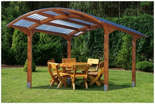 Чем накрыть беседку на даче недорого. Чем лучше всего покрыть крышу беседки, недорого и практично – ТОП 3 материалов