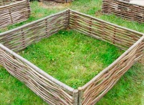 Материалы для грядок на даче. Как сделать ограждение для грядок своими руками 20