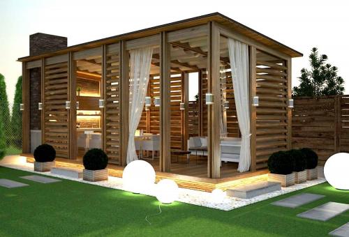 Беседка для дачи. Какую конструкцию беседки выбрать